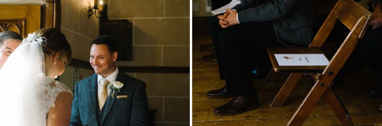 Wedding photography at Dalhousie Castle