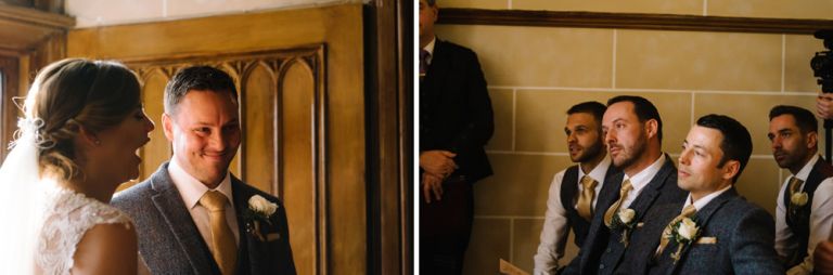 Wedding photography at Dalhousie Castle