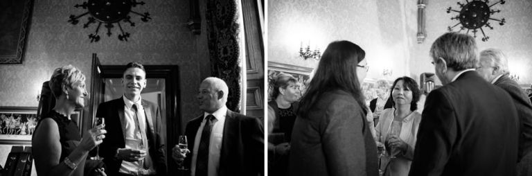Wedding photography at Dalhousie Castle