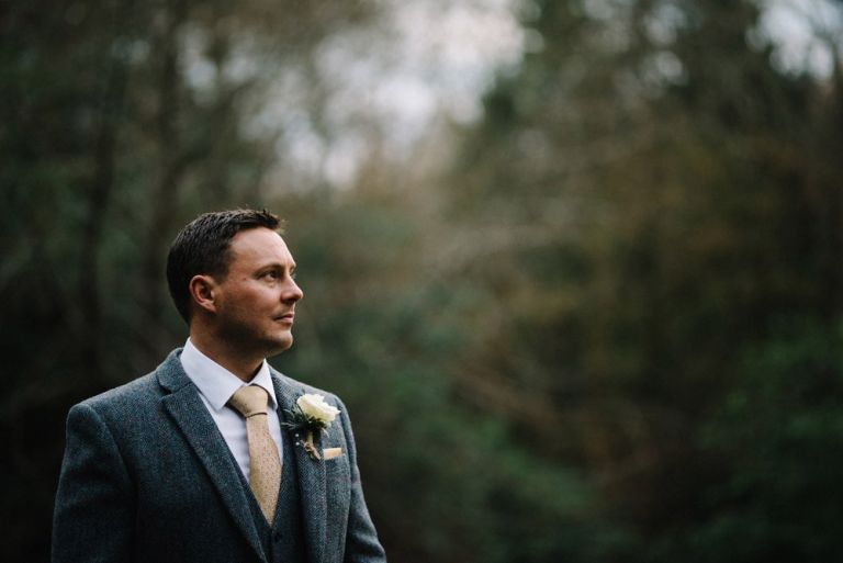 Wedding photography at Dalhousie Castle