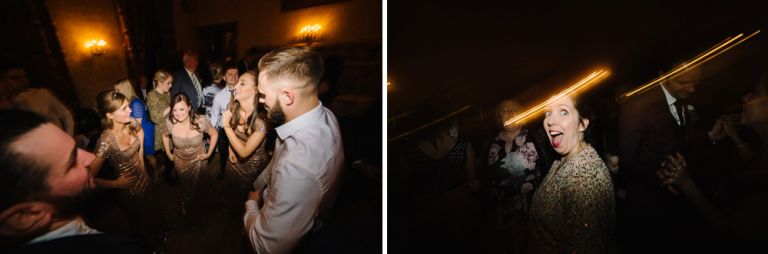 Wedding photography at Dalhousie Castle