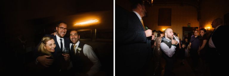Wedding photography at Dalhousie Castle