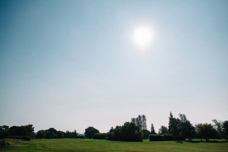 A wedding at Dale Hill Golf Club