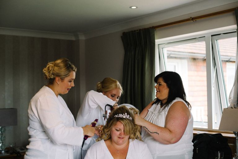 A wedding at Dale Hill Golf Club