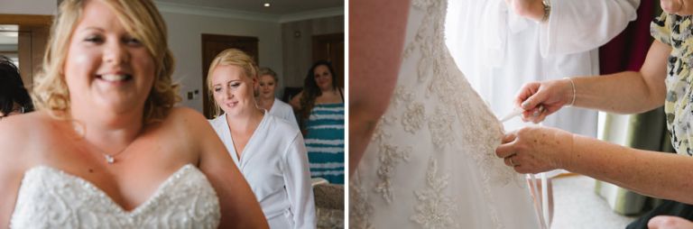 A wedding at Dale Hill Golf Club