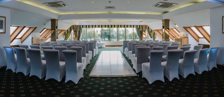 A wedding at Dale Hill Golf Club