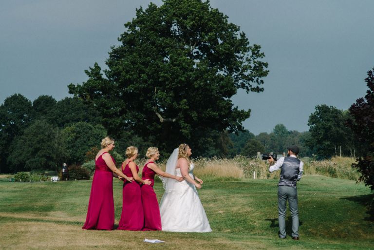 A wedding at Dale Hill Golf Club