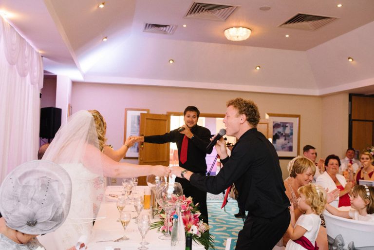 A wedding at Dale Hill Golf Club