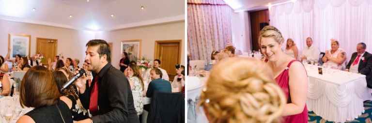 A wedding at Dale Hill Golf Club