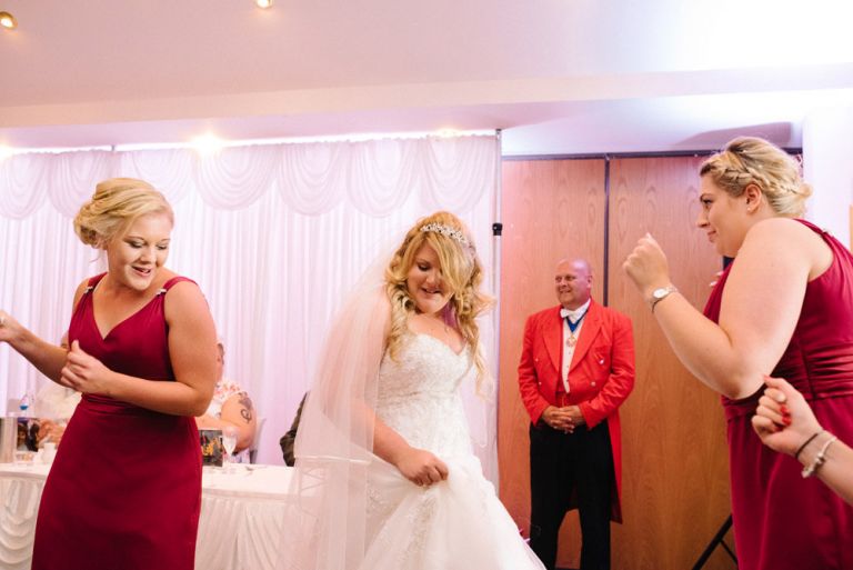 A wedding at Dale Hill Golf Club