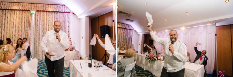 A wedding at Dale Hill Golf Club