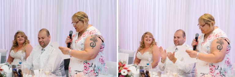 A wedding at Dale Hill Golf Club
