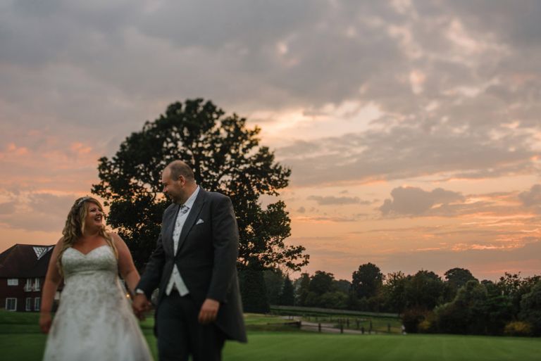 A wedding at Dale Hill Golf Club