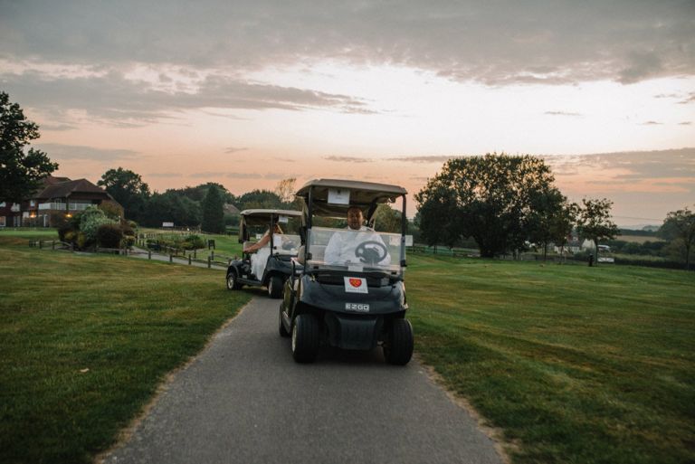 A wedding at Dale Hill Golf Club