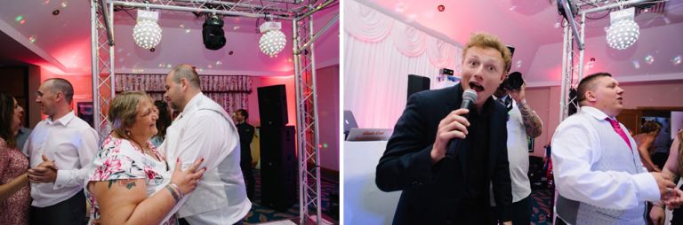 A wedding at Dale Hill Golf Club