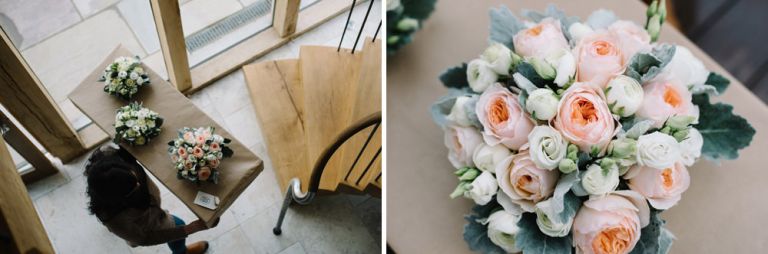 A winter wedding at cooling castle barn