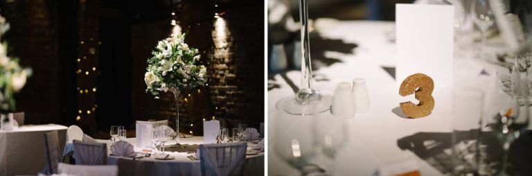 A winter wedding at cooling castle barn