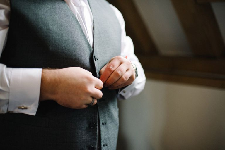 A winter wedding at cooling castle barn