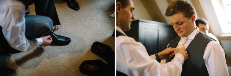A winter wedding at cooling castle barn