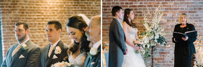 A winter wedding at cooling castle barn