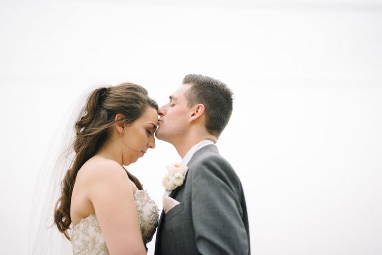 A winter wedding at cooling castle barn