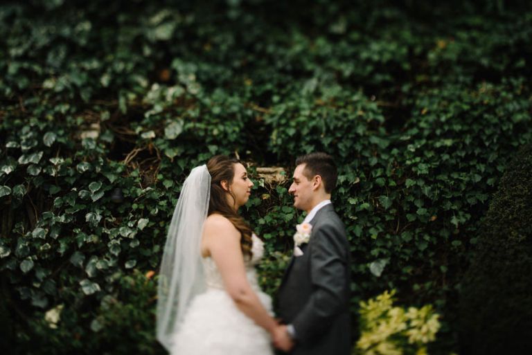 A winter wedding at cooling castle barn