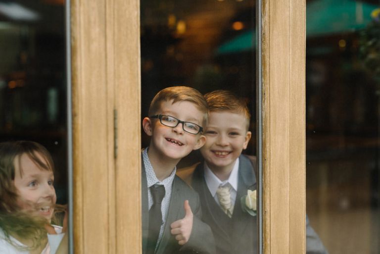 A winter wedding at cooling castle barn
