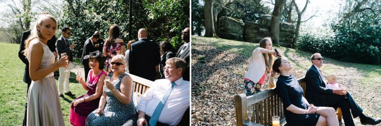 A wedding at high rocks in tunbridge wells